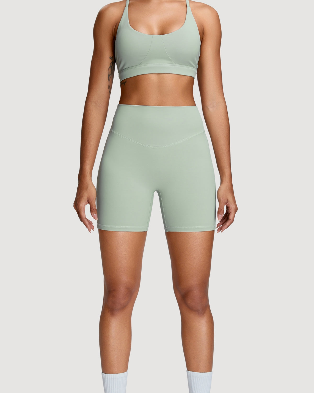 Sculpting Dynamic Stretch Yoga Shorts