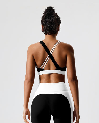 ZenFlow Flex Criss-Cross Yoga Bra