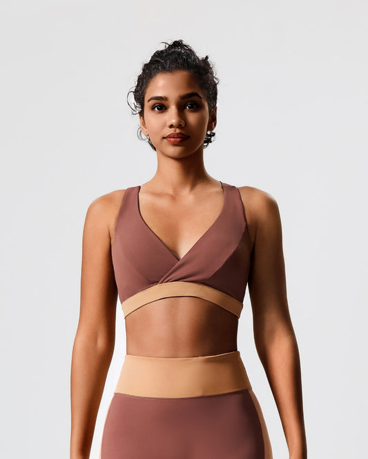 ZenFlow Flex Criss-Cross Yoga Bra