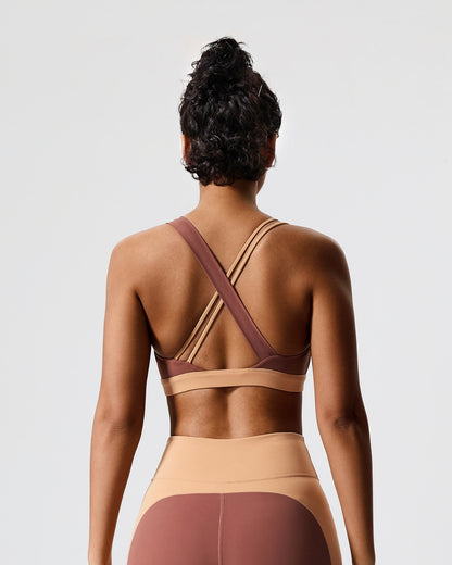 ZenFlow Flex Criss-Cross Yoga Bra