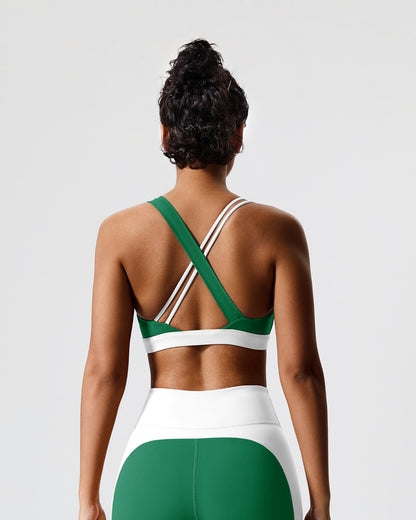 ZenFlow Flex Criss-Cross Yoga Bra